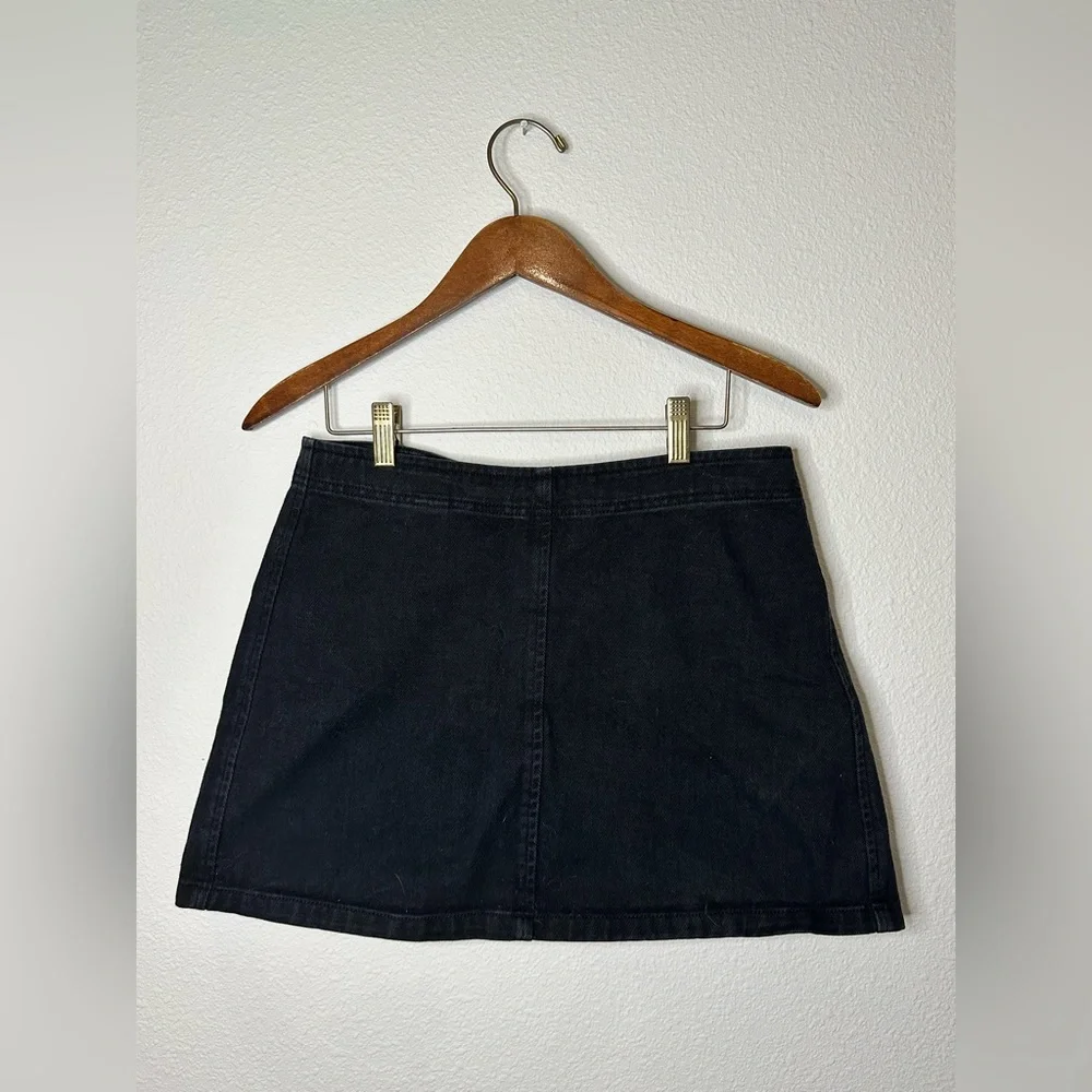 Kendall & Kylie Black Jean Skirt - Picture 2 of 2